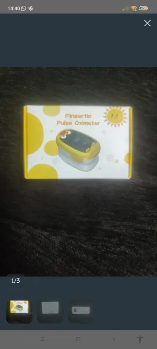 Pulsioxímetro Infantil Dedo