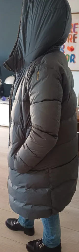 Plumas Geox Mujer Gris y Multicolor