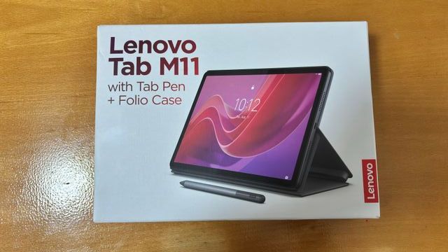 Lenovo Tab M11 com capa e Tab Pen