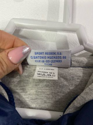 Cortavientos Reebok Vintage 90s Talla M