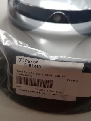 Cascos Indian Motorcycle Blancos Talla M