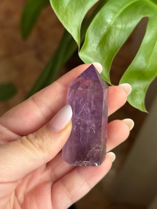 Punta de Amatista Morada