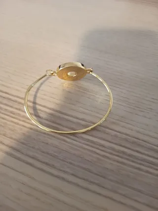 Pulsera Bimba y Lola dorada y rosa