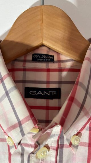 Camisa Gant Cuadros Talla S