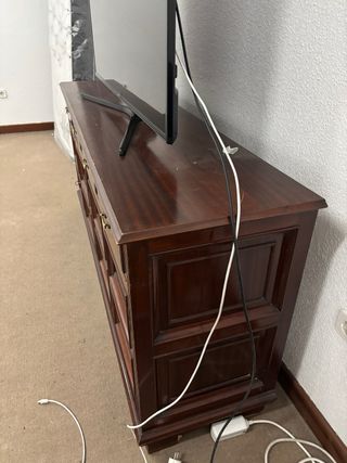 Cómoda mueble TV madera