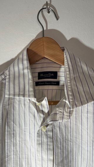 Camisa Massimo Dutti Rayas Talla 40