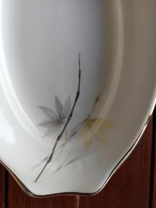 Fuentes de servir de porcelana. Son tres fuentes