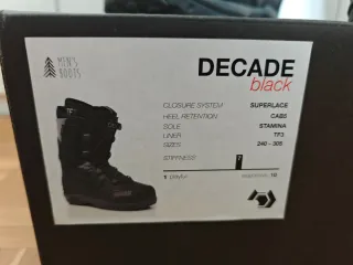 Bota Snowboard Northwave Decade Negra