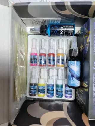 Kit Máquina Tatuaje Inalámbrica Poseidón