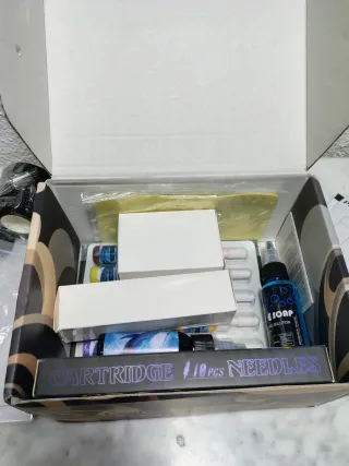 Kit Máquina Tatuaje Inalámbrica Poseidón