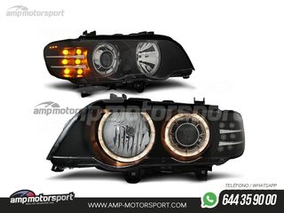 FAROS DELANTEROS OJOS DE ANGEL PARA BMW X5 E53 1999-2003