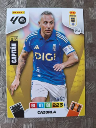 Cromo Cazorla N 264 Adrenalyn XL 25 26