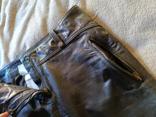 Falda de piel Max Mara