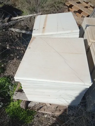 Láminas de Mármol Macael y Crema Marfil