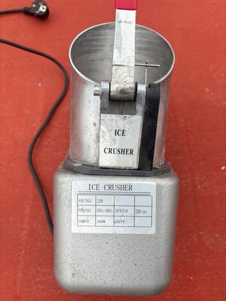 Picadora de hielo eléctrica