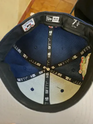 Cappellino New Era Blu e Verde Oliva