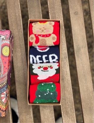 Calcetines unisex de pelo, talla única