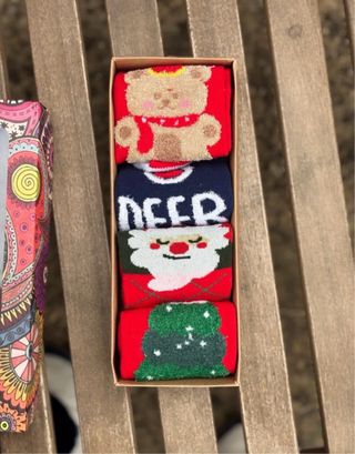 Calcetines unisex de pelo, talla única