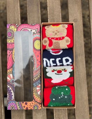 Calcetines unisex de pelo, talla única