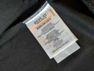 Completo tuta Replay nero e rosso