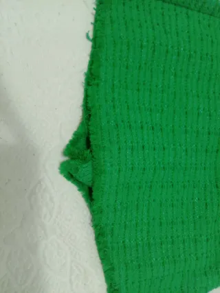 Falda pantalón Zara verde Talla M