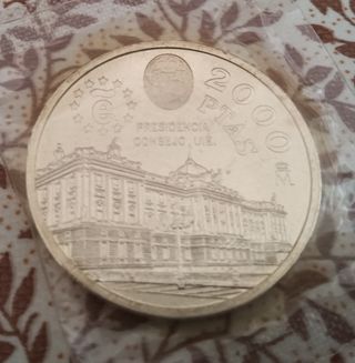 Moneda 2000 Pesetas Juan Carlos I 1995