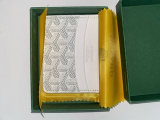 Tarjetero Goyard Blanco