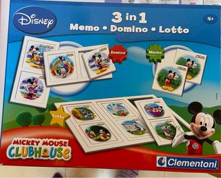 Juego Disney Mickey Mouse 3 en 1