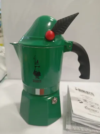 Cafetera Bialetti Moka Express Alpina Verde