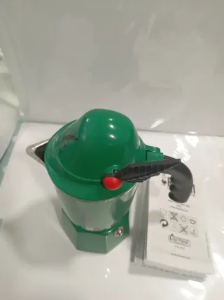 Cafetera Bialetti Moka Express Alpina Verde