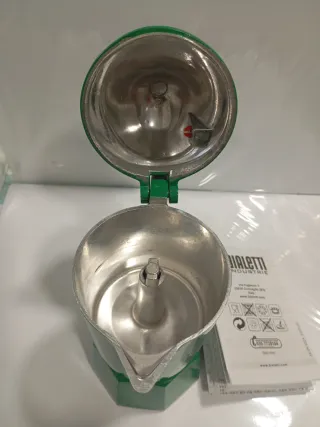Cafetera Bialetti Moka Express Alpina Verde