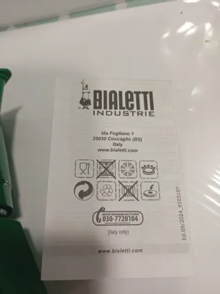 Cafetera Bialetti Moka Express Alpina Verde