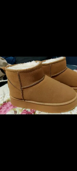 Botas de invierno forradas marrones