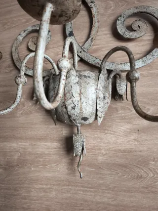 Grandes candelabros de pared