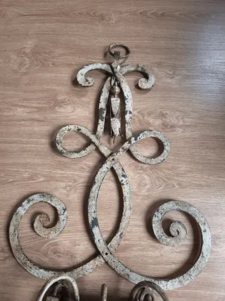 Grandes candelabros de pared