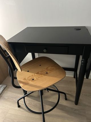 Mesa extensible + taburete regulable