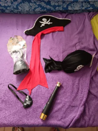 Traje Pirata S/M adaptable