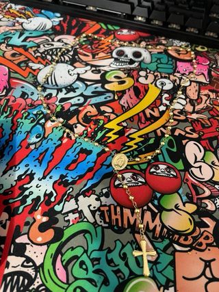 Cadena Rosario Oro 18k