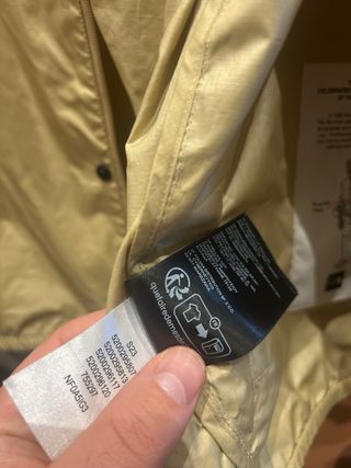 K-Way The North Face Giacca Oro/Nero