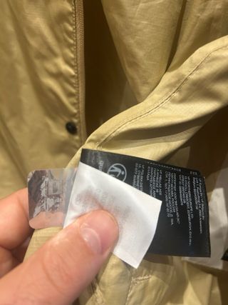 K-Way The North Face Giacca Oro/Nero