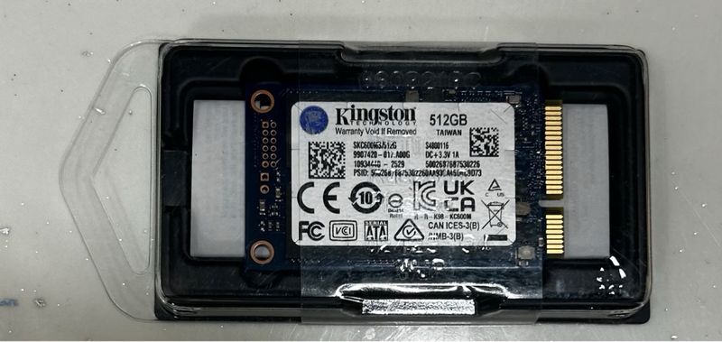 Kingston 512GB SSD M.2 NVMe Nuevo Sellado afbeelding 8