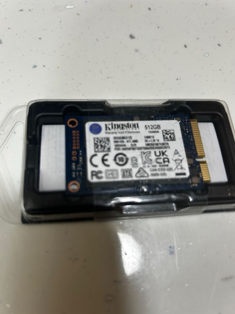 Kingston 512GB SSD M.2 NVMe Nuevo Sellado afbeelding 2