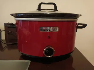 Olla Cocción Lenta Crock-Pot Roja