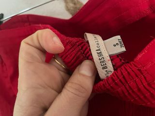 Vestido vintage rojo Talla S