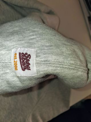 Sudadera Zara gris básica para niños