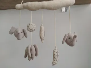 Móvil Cuna Bebé Zara Home Elefantes