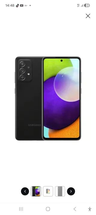 Samsung A52 Nero Multicolore