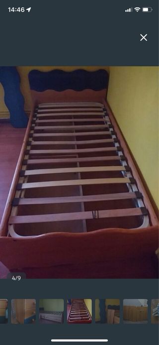 Cuna convertible habitación infantil