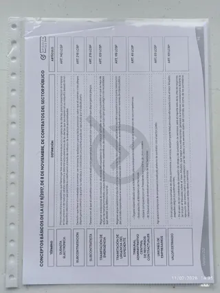 Lote 500 Fundas para hojas A4 Multitaladro