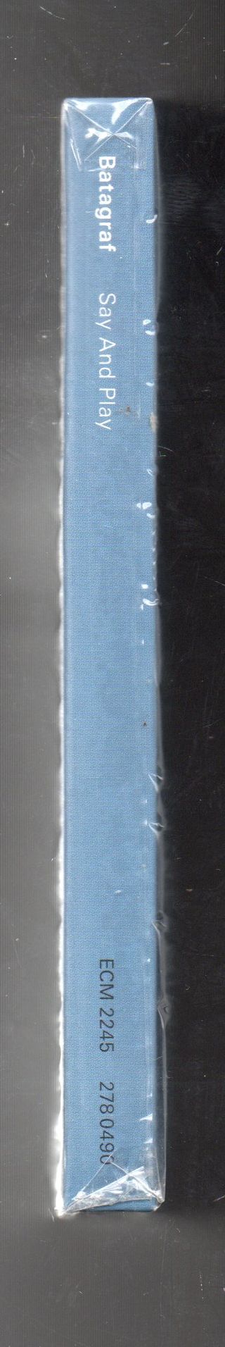 Jon Balke Batagraf Say And Play ECM CD